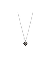 Collana Zancan Uomo Regata in Oro bianco Diamante EC416BR-N - EC416BR-N